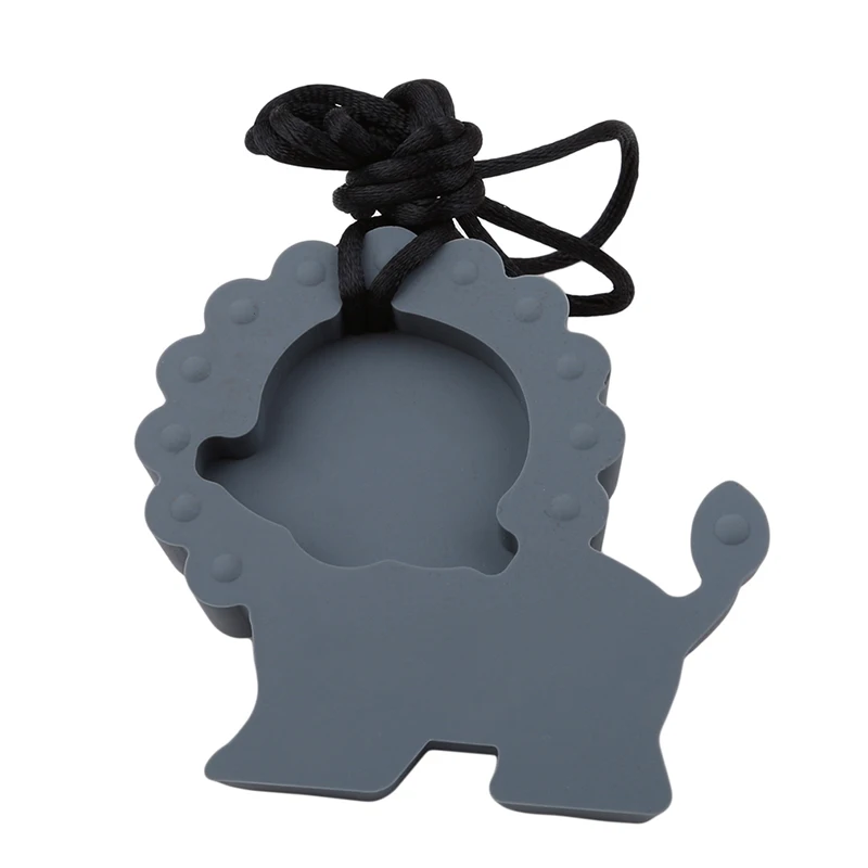 Силиконовый Прорезыватель для зубов в виде льва игрушка сделай сам жевательное