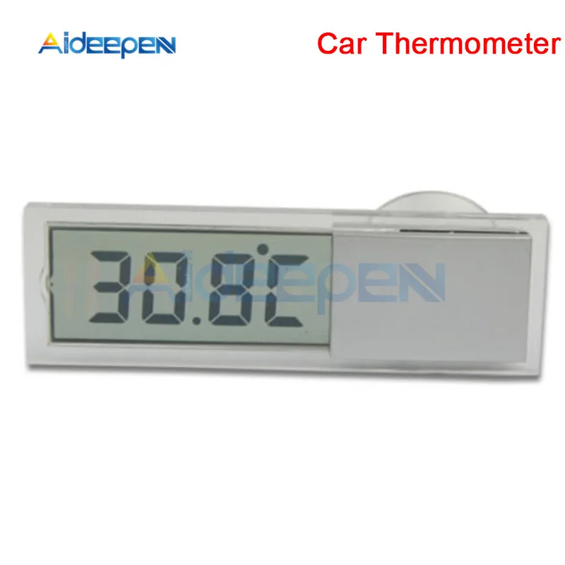 Car Thermometer TPM-10 FY-10 ЖК-цифровой термометр датчик температуры метр Метеостанция автомобильный термостат терморегулятор контроллер 1 м 2 м - Цвет: Car Thermometer