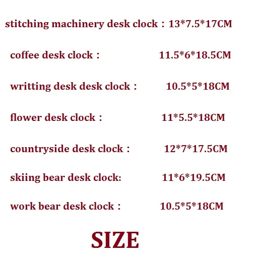 Классические настольные часы для гостиной офисные бесшумные маятниковые