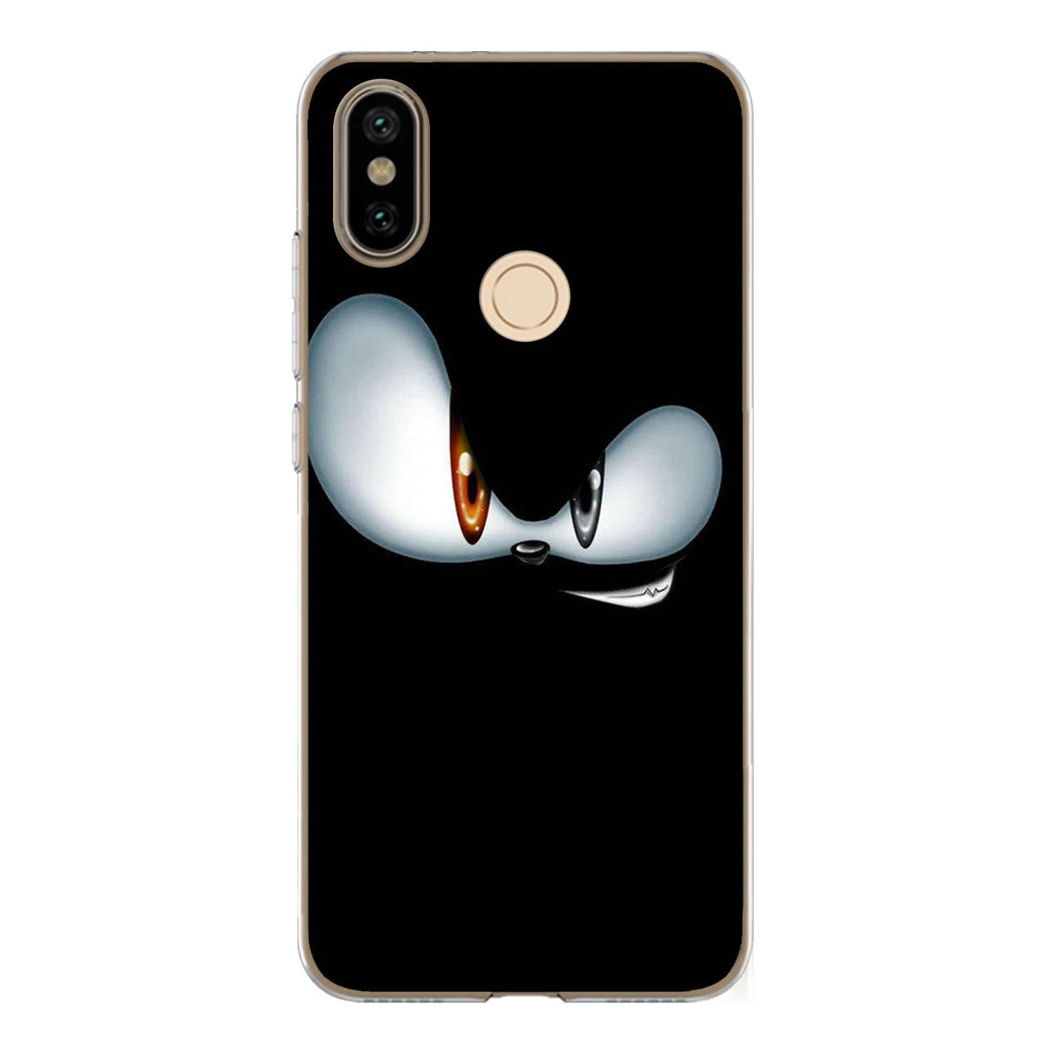 For Xiaomi Mi A2 6X Case Cover 5.99&quot Soft TPU Silicone Cool Middle Finger Smiley Teeth Cat Saw Panda Bear Painted Phone |