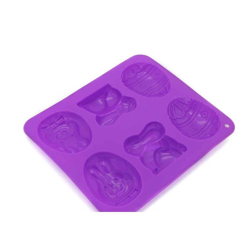 ULKNN Large Cakes Tools Easter Egg Silicone Cake Mold DIY Jelly Chocolate Candy Baking Kitchen for Eggs | Дом и сад