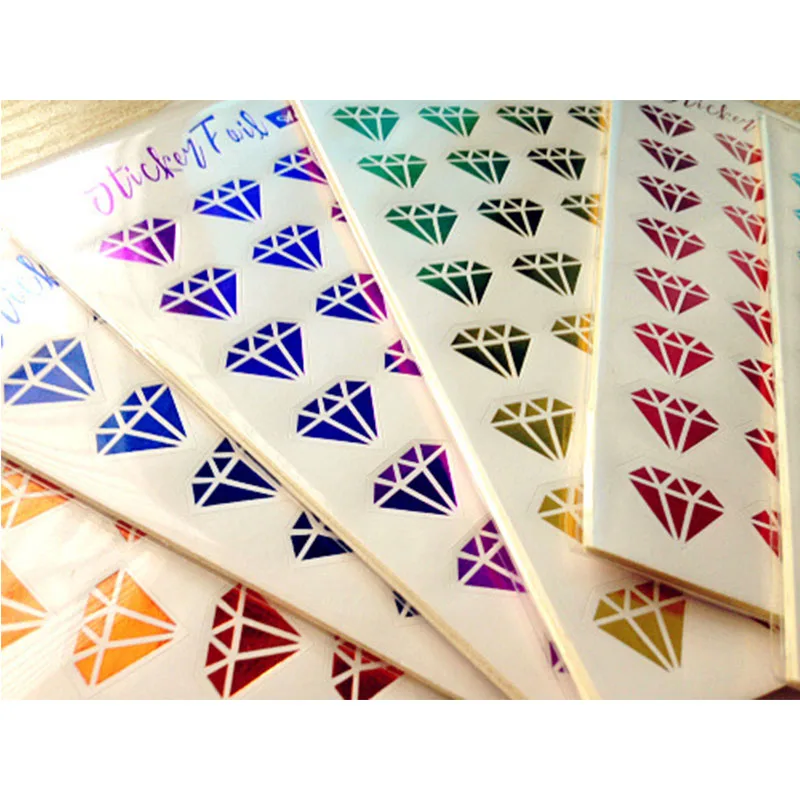 6 листов/упаковка Детские Стикеры для скрапбукинга алмазные украшения нот