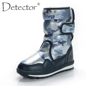 Женские Водонепроницаемые Нескользящие зимние сапоги Detector, утепленные теплые сапоги, теплая обувь на меху, женские зимние сапоги