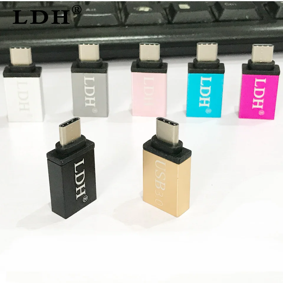LDH USB C 3 1 Type папа к 0 кабель адаптер OTG Синхронизация данных зарядное устройство для