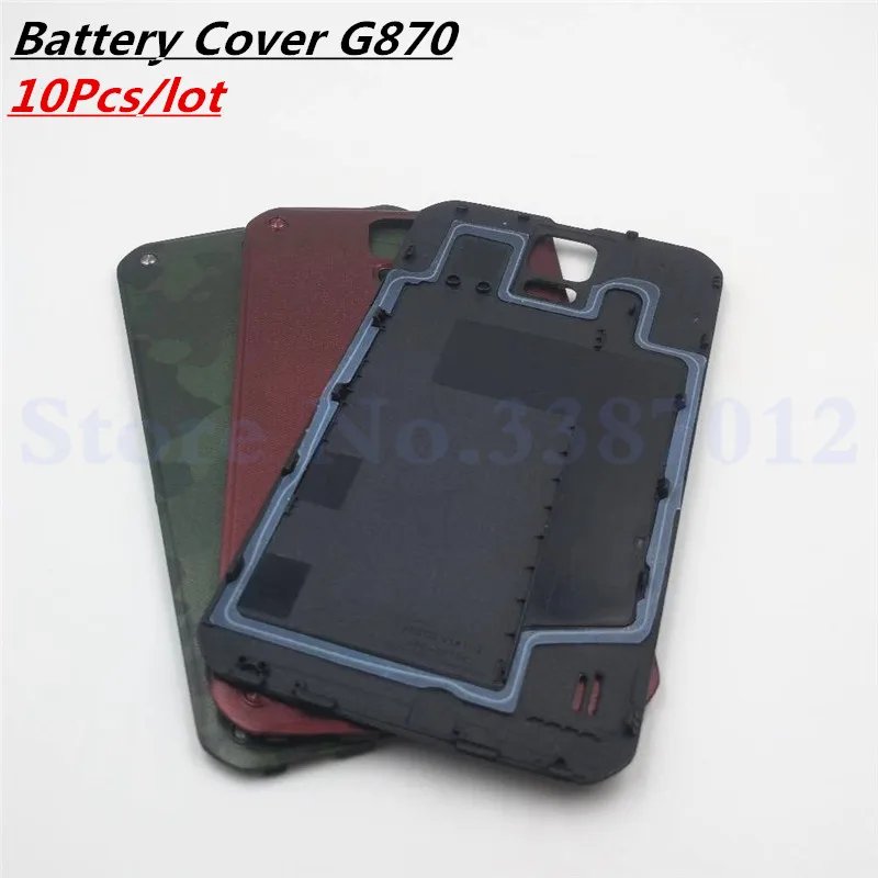 10 шт./лот для Samsung Galaxy S5 Active G870 Крышка корпуса батареи чехол запасные части с