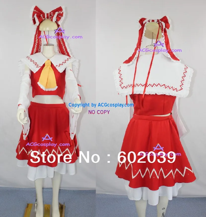 

Touhou Project Reimu Hakurei cosplay costume good quality ACGcosplay