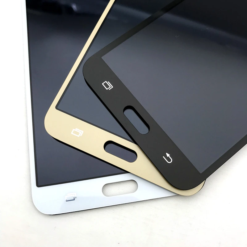 Полный дигитайзер с сенсорным экраном LCD для Samsung Galaxy J7 2015 J700 J700F J700H J700M LCDs дисплей