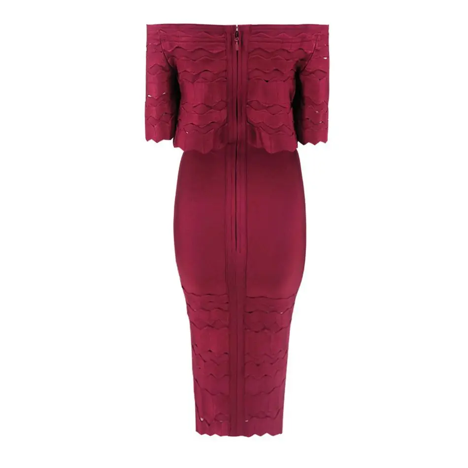 Женское вечернее Бандажное платье белое с коротким рукавом и открытыми плечами в