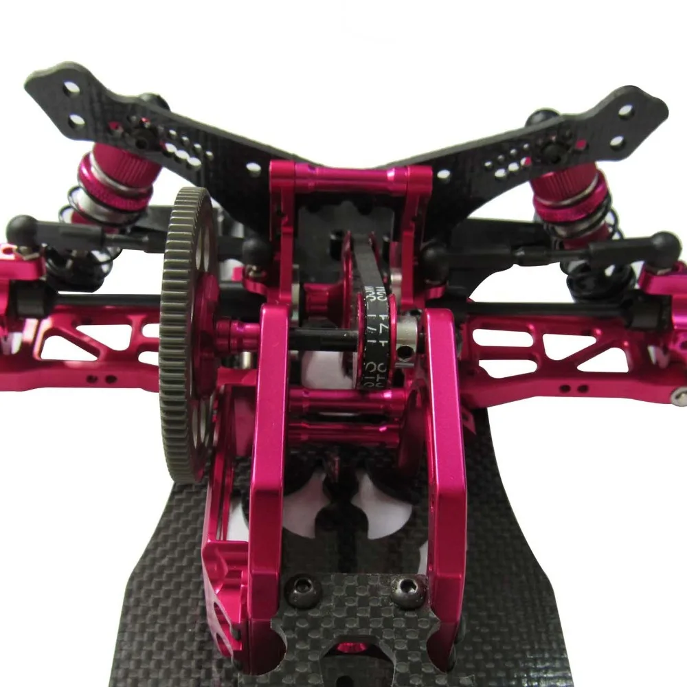 OEM 1/10 сплав и карбон SAKURA D4 RWD Дрифт гоночный автомобиль Шасси Рама кузова Комплект# KIT-D4RWD