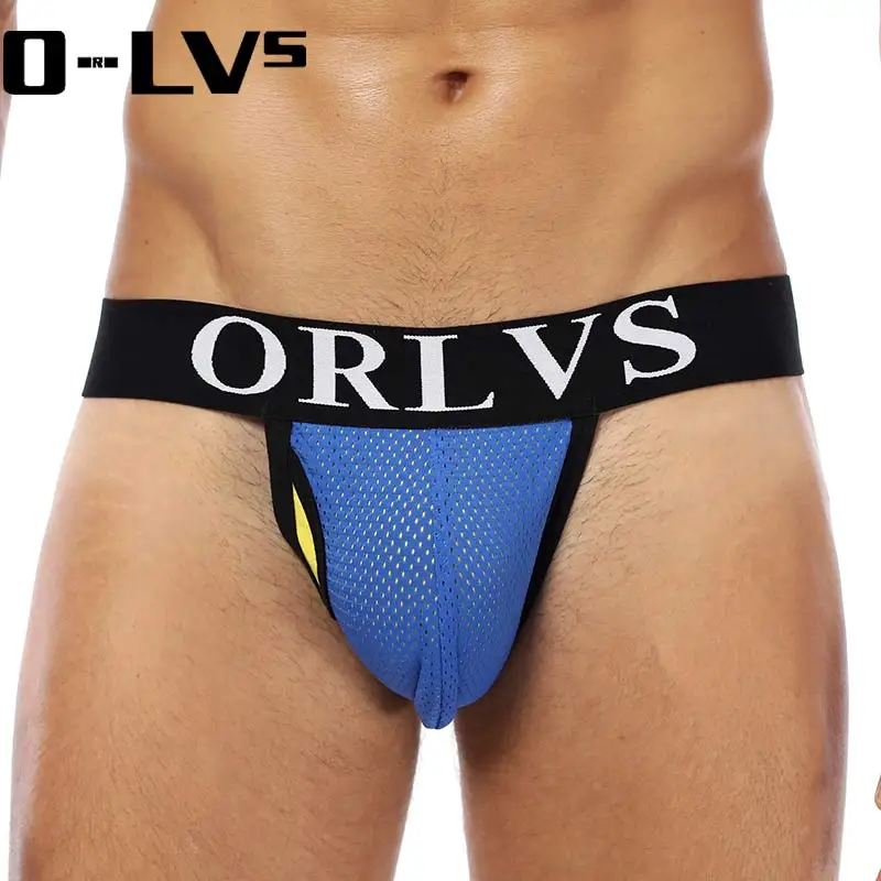 C мужское сексуальное нижнее белье ORLVS jockstrap стринги мужские Tanga Jocks трусы OR136| |