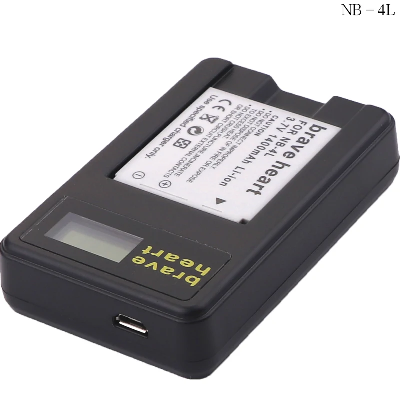 2 шт. NB 4L NB4L Батарея + ЖК дисплей USB Зарядное устройство для Canon IXUS 50 55 60 65 80 75 100 I20 110 115