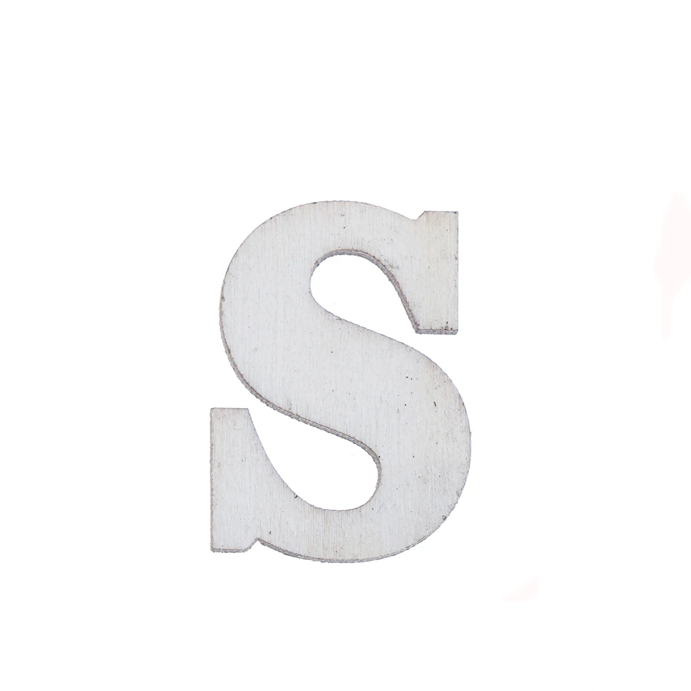 3 размера 1 комплект английские буквы цифры деревянное ремесло украшение для дома