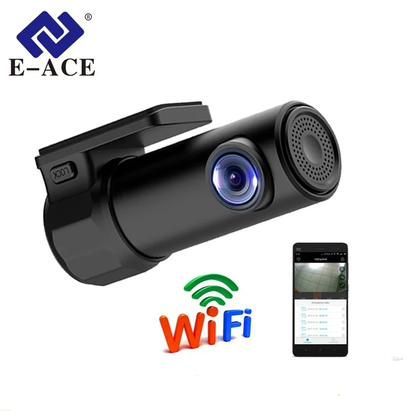 E ACE C14 Скрытая мини камера для автомобиля 1080P Wifi Dvr видеорегистратор видео