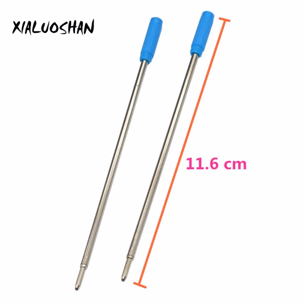 

Шариковые ручки XIALUOSHAN металлические стержни 11,6 см синие/черные