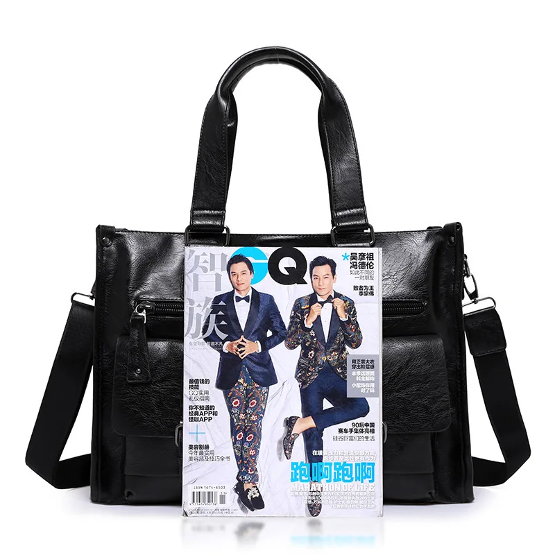 Новое поступление 2017 мужские дорожные сумки из спилка вместительные портативные