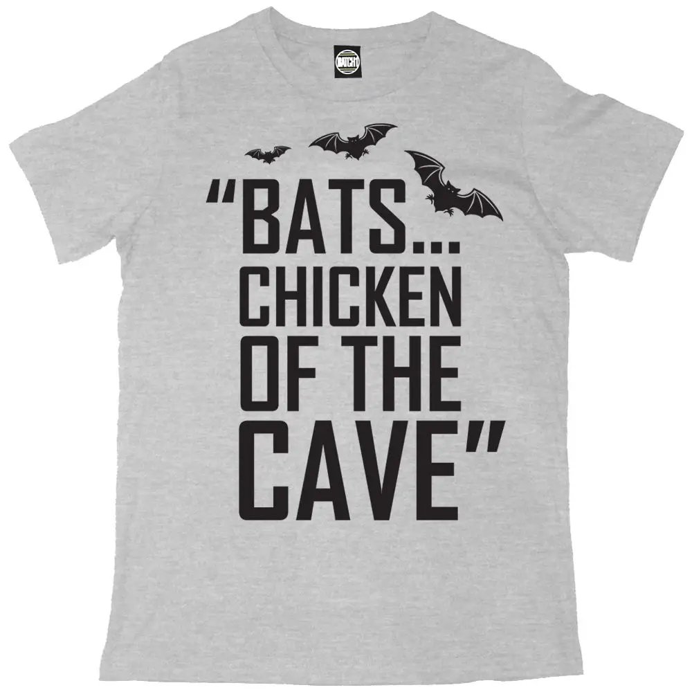 ANCHORMAN 2 WILL FERRELL BATS CHICKEN OF THE CAVE Мужская Бордовая футболка новые футболки Забавные