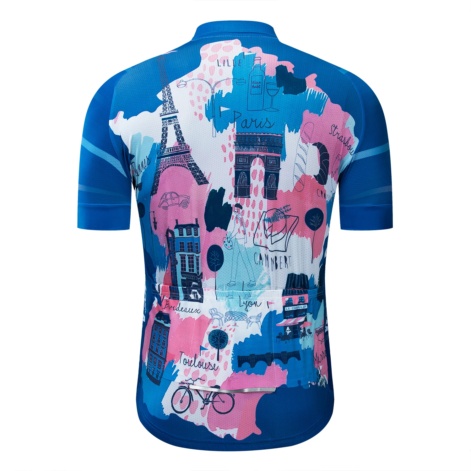 Лето для верховой езды мужчин 2019 Велоспорт Джерси футболка Топы с короткими