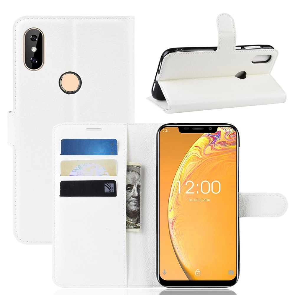 For Oukitel C13 Pro Flip Leather Case Book Style Cell Phone for Cover with Holder Card Slots | Мобильные телефоны и