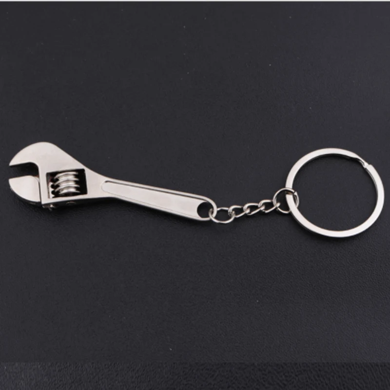 Fun little tool keychain silver metal pendant hardware key ring Kc95197 | Украшения и аксессуары