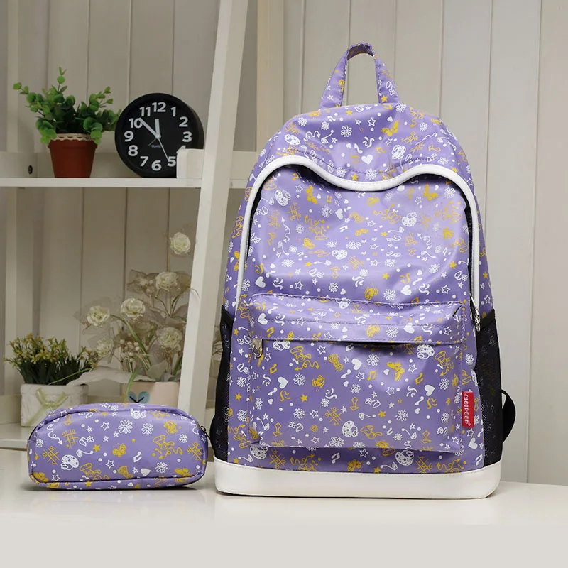 2018 модные школьные ранцы для девочек подростков рюкзак милый водонепроницаемый