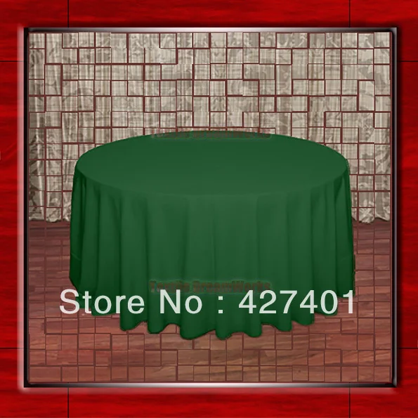 Горячая Распродажа 120 дюйма R Moss г/кв. М Полиэстеровая скатерть для свадебных