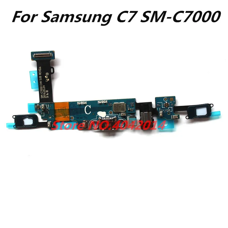 1 шт. оригинальный USB зарядный порт док станция для Samsung C7 SM C7000 разъем наушников