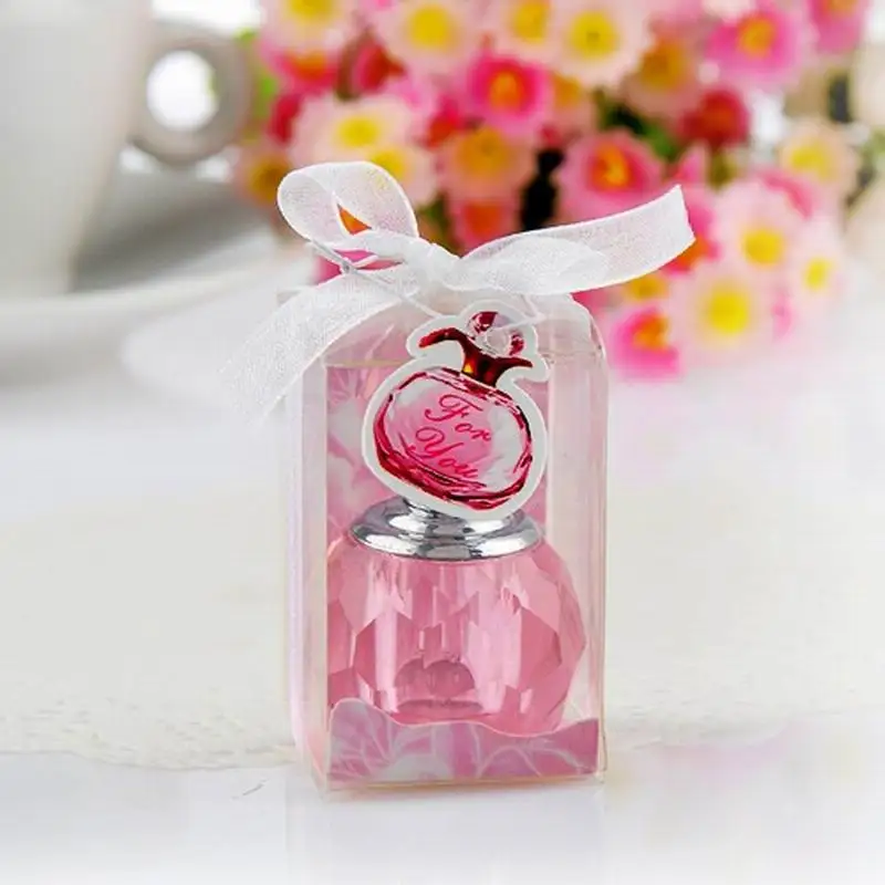 50pcs Fashion Wedding Gifts Crystal Perfume Bottles Baby Christening Shower Favors | Дом и сад