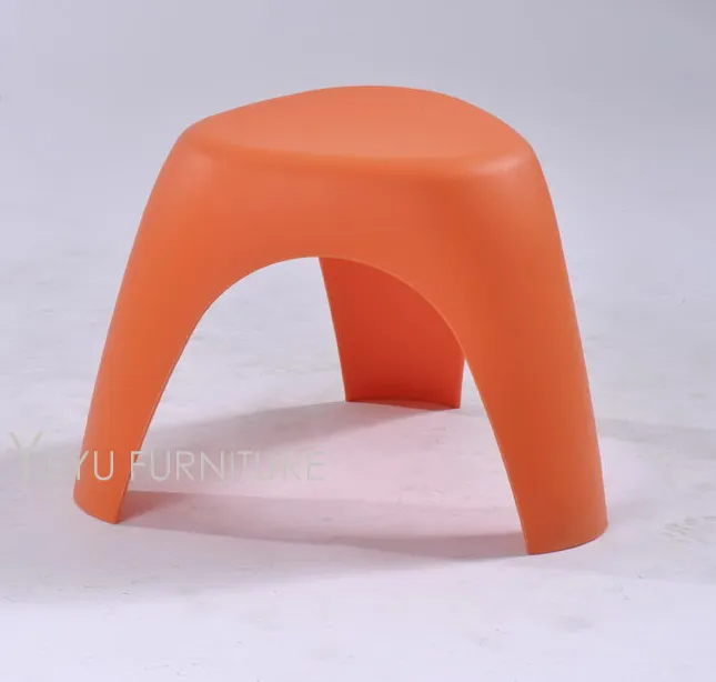 Минималистический современный дизайн Пластик низкий табурет домашний приятный