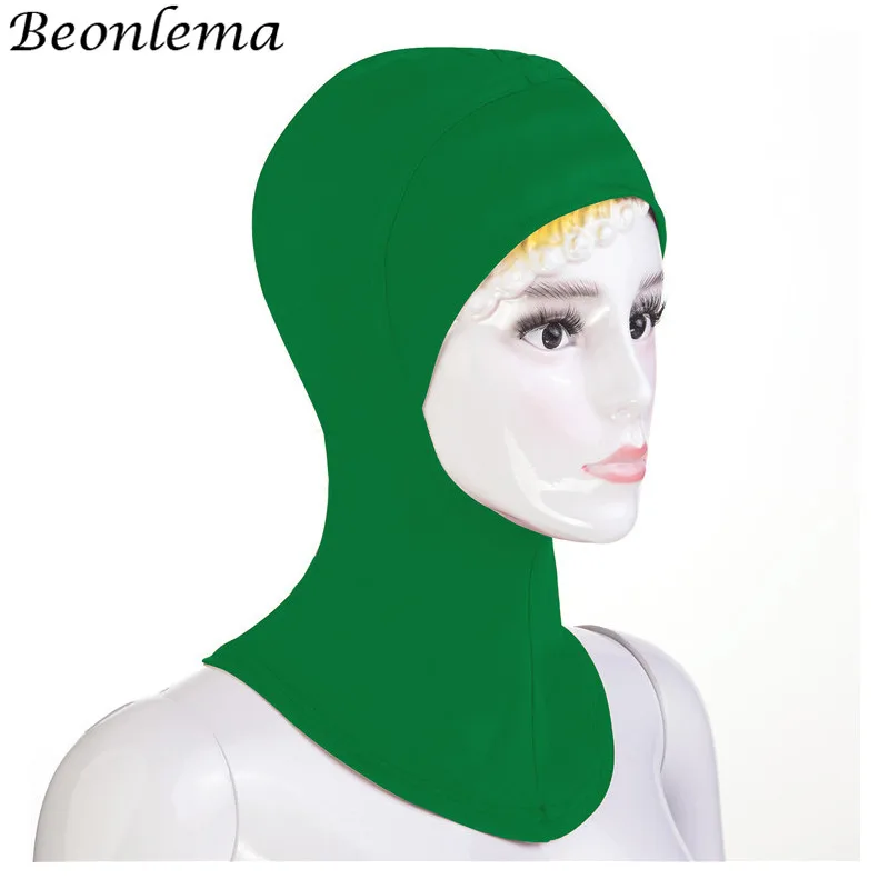 Beonlema Muslim Hijabs Bonnet Vrious Color Inner Turban Hidjab turbante Women Girl Islamic Hijab Head Wrap Modal Headcarf | Тематическая