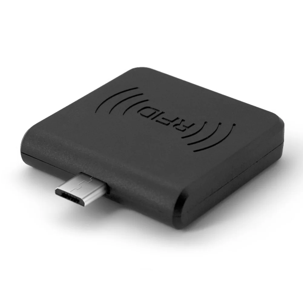 Портативный мини считыватель NFC карта с интерфейсом Micro USB IC Считыватель RFID