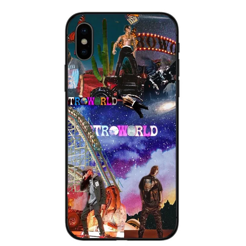 Модный черный мягкий силиконовый чехол из ТПУ для iPhone 5 6 6S Plus 7 8 X XR XS MAX 2019|Бамперы| |