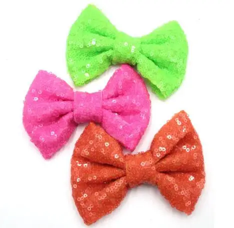 38 цветов шт./лот 4 &quotсупер большие блестящие беспорядочные блестки банты для