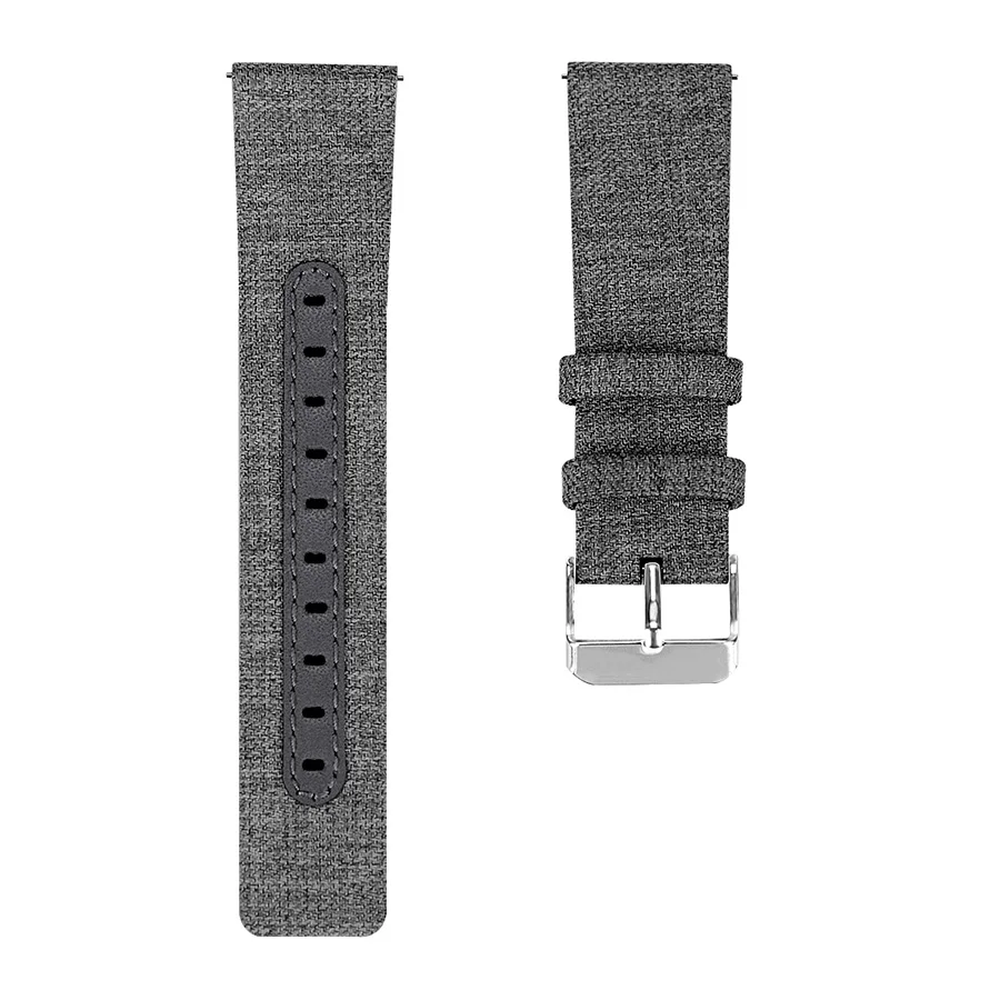 Холщовый ремешок для часов Fitbit Versa с коннектором пряжкой Для Sport Smartband на запястье