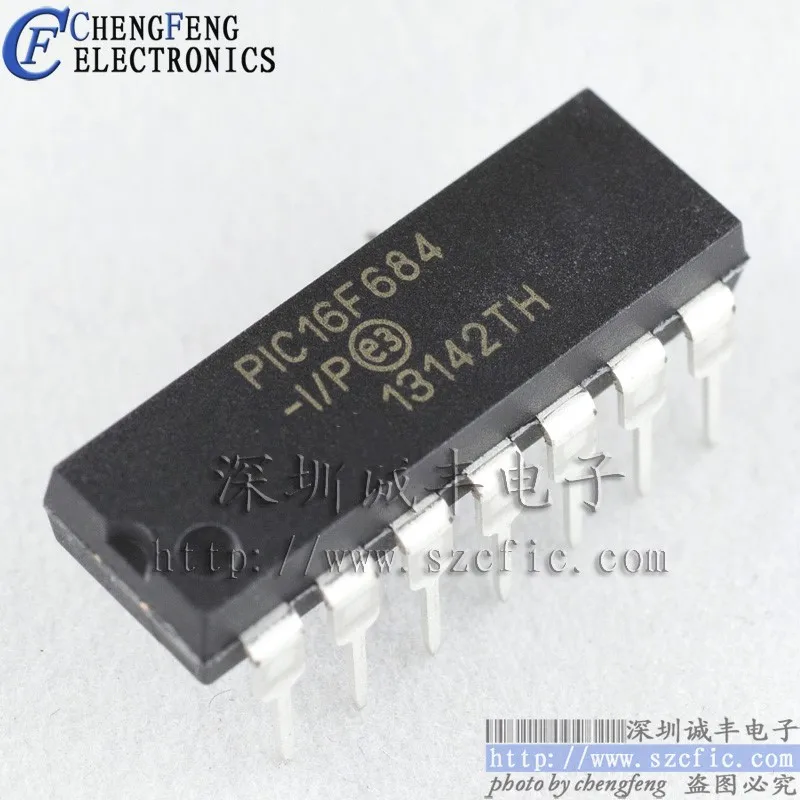 Module PIC16F684 PIC16F684-I/P DIP Original authentic and new Free Shipping | Электронные компоненты и