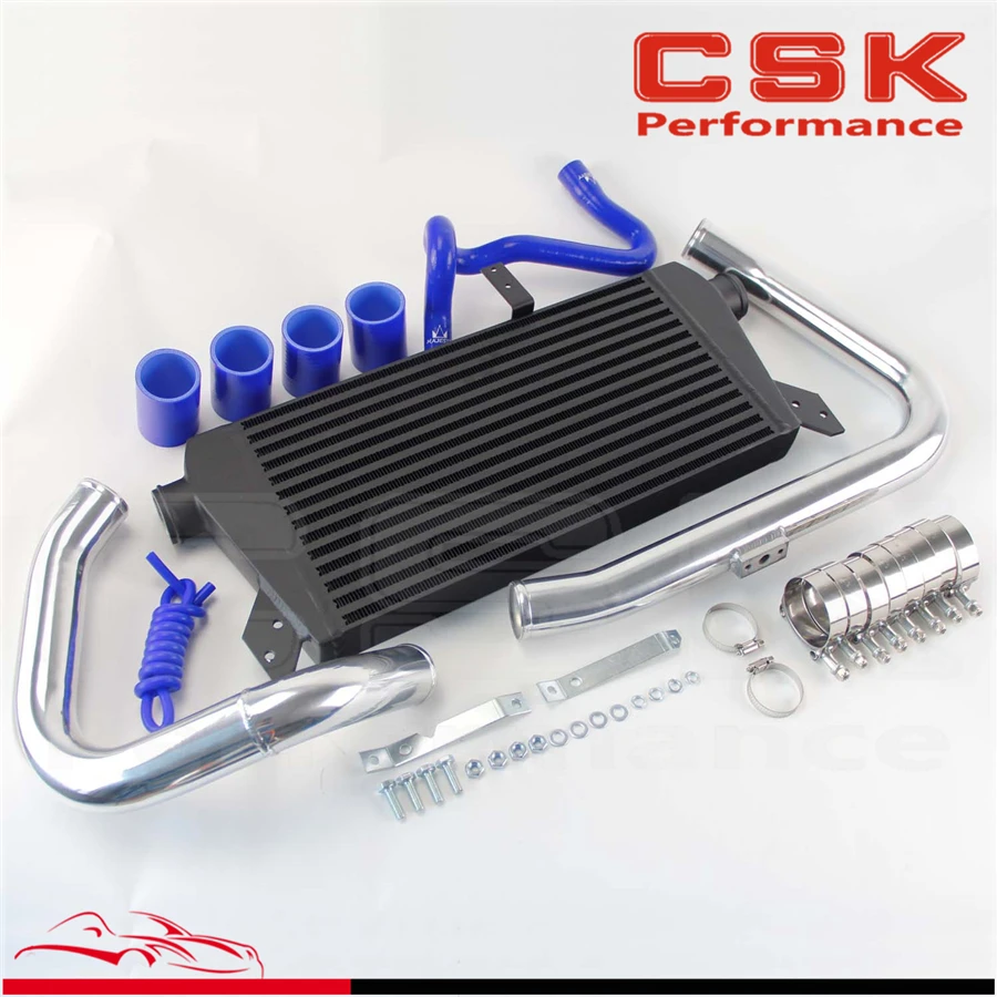 Обновленный интеркуллер FMIC Kit для 96 01 VW Passat Audi A4 B5 1 8 T черный/синий/красный|fmic