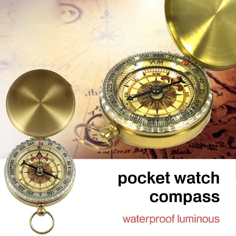 Уличный светящийся компас навигационные инструменты для выживания EDC снаряжение