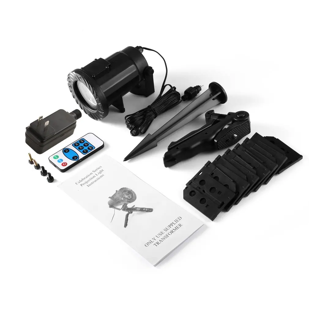 Светодиодная лампа для ландшафтного проектора RF RC Spotlight вращающаяся