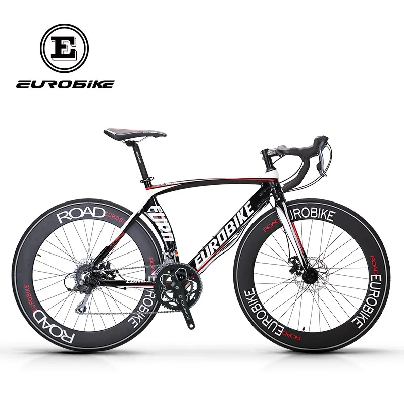 EUROBIKE дорожные велосипеды с алюминиевой рамой Shimano 16 скоростей 700C дюймовые