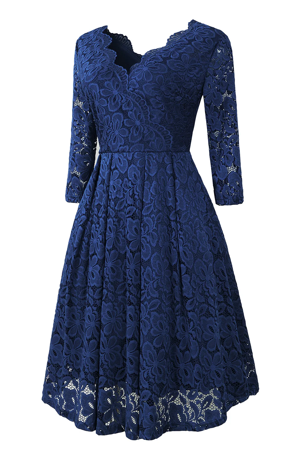 Robe De Soiree/2019 кружевное короткое вечернее платье большие размеры vestido de festa синее