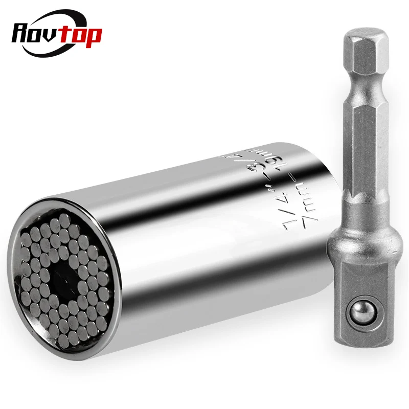 Волшебная рукоятка гаечного ключа Многофункциональная Универсальная трещотка