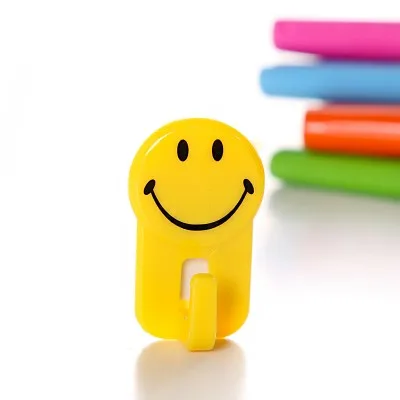 

BF040 творческий дом улыбающиеся лица крепким крюком многоцелевой дверь кухни, ванной стеллаж для выставки товаров 2,7*4,5 см Бесплатная доставк...