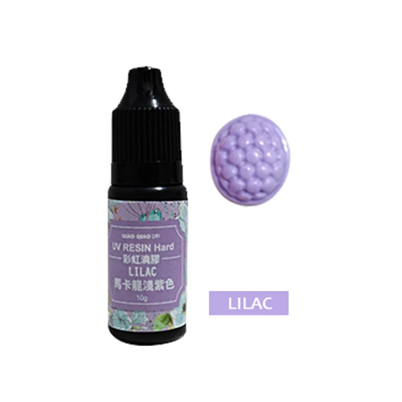 Light Purple Пигмент УФ гель лак твердый клей для силиконовой полимерная Форма ювелирных изделий поделка рукоделие XIN - Цвет: Light Purple