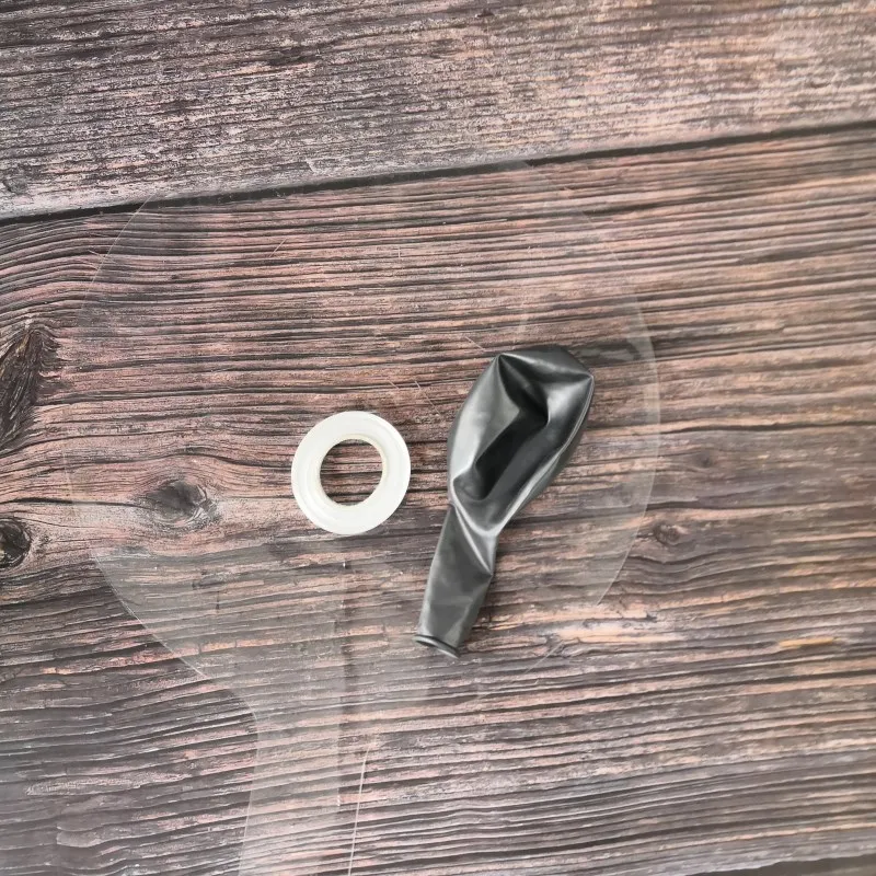 8 шт./компл. DIY Одежда для свадьбы, дня рождения украшение шары гелий синих латексных Bobo прозрачный ПВХ шар вечерние Baby Shower Декор - Цвет: Серебристый