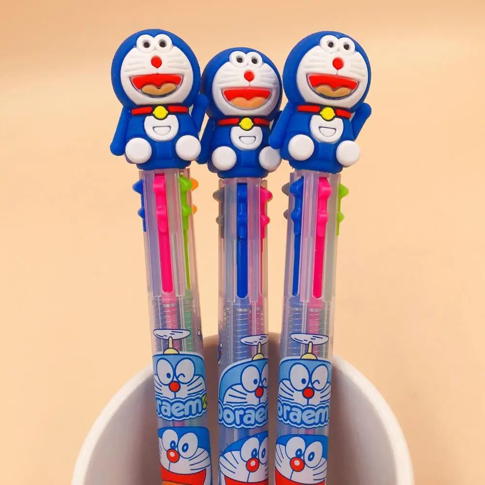 Шариковая ручка Doraemon 6 видов цветов 36 шт./лот шариковая с мультяшными животными