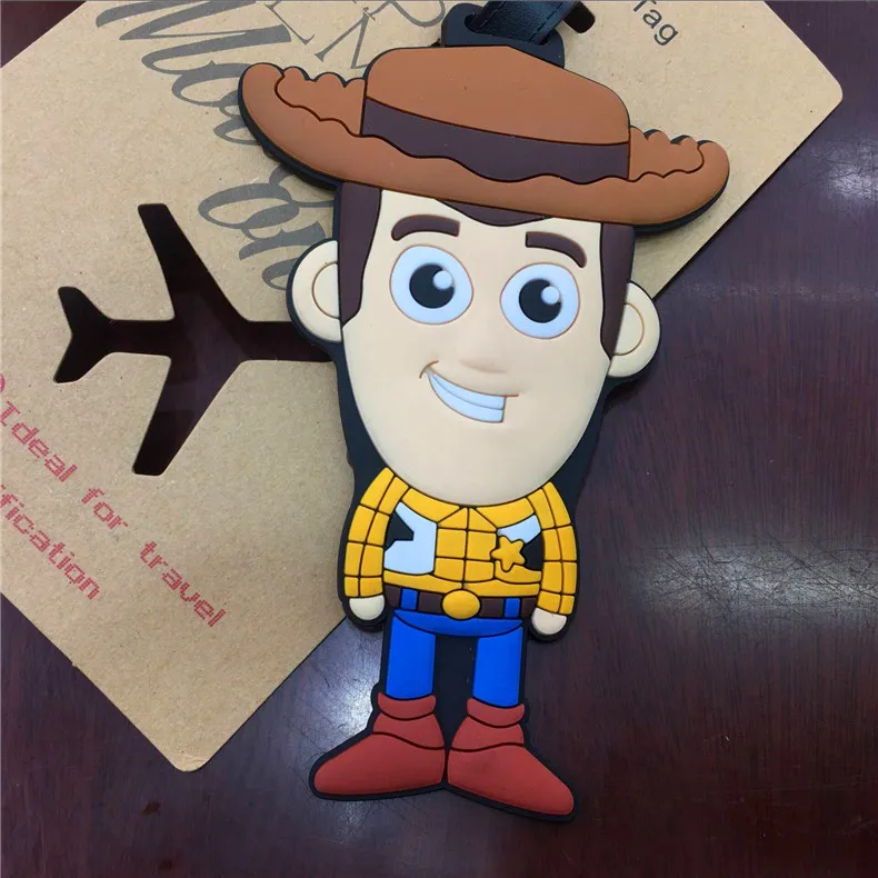 История игрушек 4 Woody Jessie Forky Bunny Базз Лайтер Клубника Медведь ПВХ багажная бирка