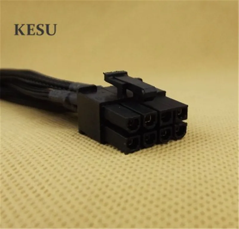 Dual IDE Molex 4Pin to PCI-E 8Pin 8-Pin Power Adapter Cable male Graphic card cable Internal with Black PET | Компьютеры и офис