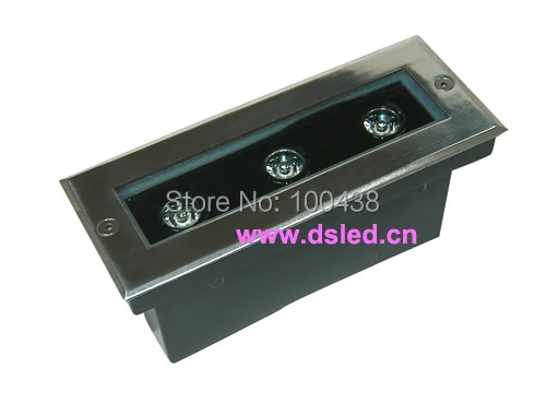 CE IP67 3W светодиодный встраиваемый светильник Подземный подземный напольный путь