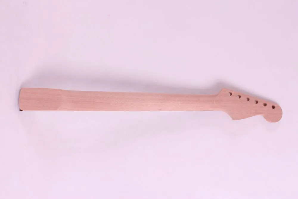 Одна левая незавершенная электрогитара Шея из красного дерева и палисандр болт