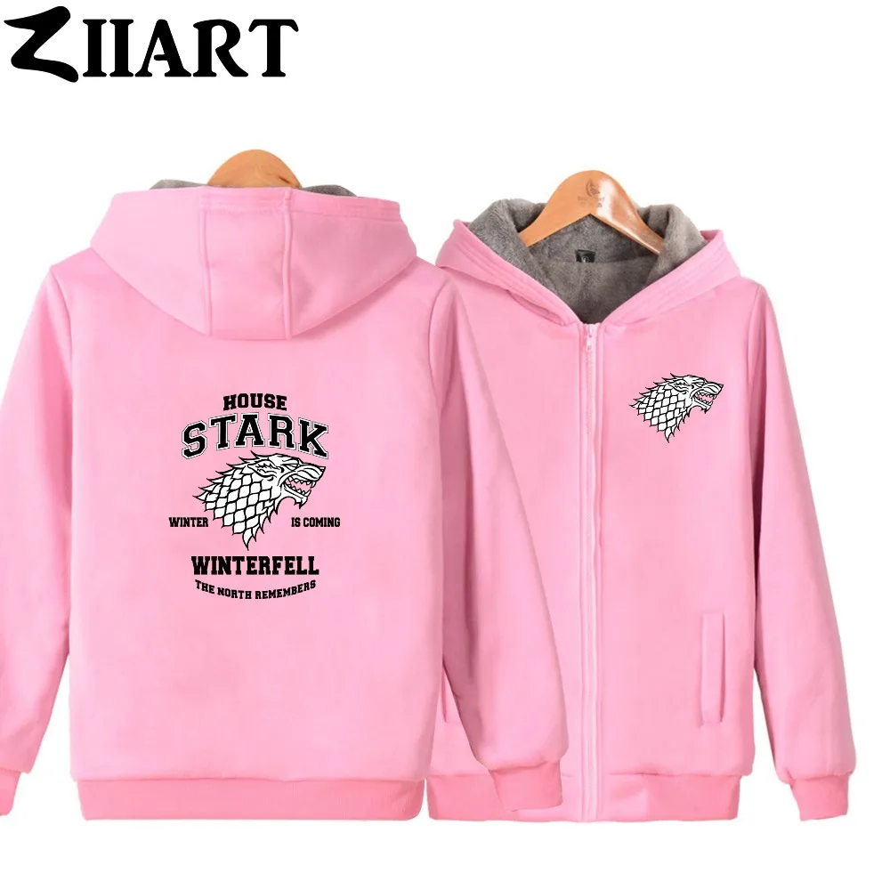 Приближается зима direwolf house stark sigil wolves winterfell the north Girl женские бархатные парки