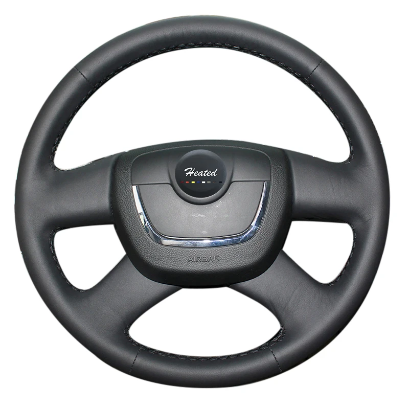 Крышка рулевого колеса для Skoda Octavia Superb 2012 Шкода фабия Octavia a5 2012 2013 Yeti 2009-2013 Оплетка на руль
